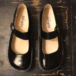 Alegria Black Patent Leather Mary Janes